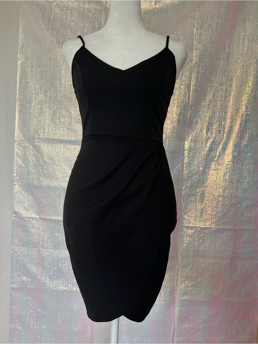 Lulu's Little Black Dress Spaghetti Strap. Size XS.